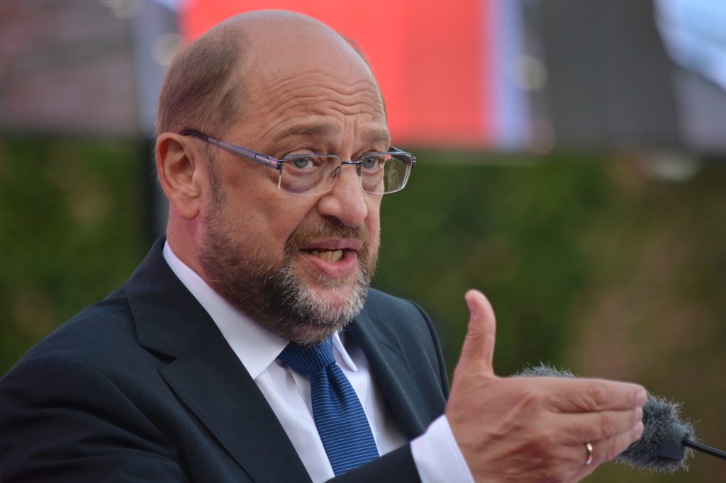 SPD党首、シュルツ氏