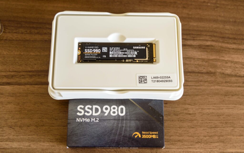 Samsung M.2 SSD 980