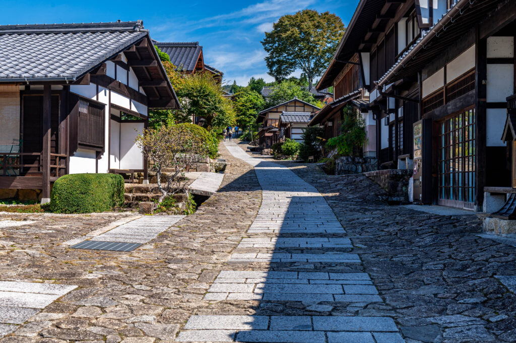 石畳の道
