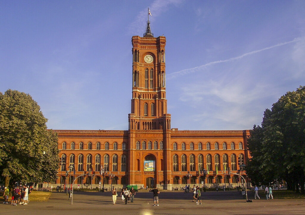 ベルリン 赤い市庁舎